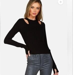 Michael Lauren Mitchell Core Cut out top M